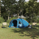Dome Telt 4 personer 308 x 268 x 130 cm Vandtæt Blå taft