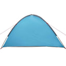 Dome Telt 4 personer 308 x 268 x 130 cm Vandtæt Blå taft