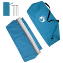 Vandafvisende Tarp personer 240 x 350 cm Vandtæt Blå