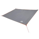 Vandafvisende Tarp personer 240 x 350 cm Vandtæt Grå og orange