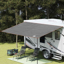 Vandafvisende Tarp personer 240 x 460 cm Vandtæt Grå og orange