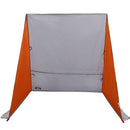 Bagklapstelt personer 190 x 150 x 185 cm Grå og orange taft
