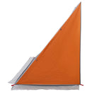 Bagklapstelt personer 190 x 150 x 185 cm Grå og orange taft