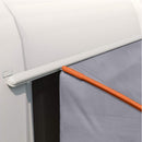 Bagklapstelt personer 194 x 180 x 210 cm Grå og orange taft