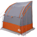 Bagklapstelt personer 194 x 180 x 210 cm Grå og orange taft