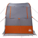Bagklapstelt personer 194 x 180 x 210 cm Grå og orange taft