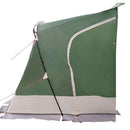 Bagklapstelt personer 285 x 255 x 245 cm Vandtæt Grøn taft