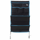 Opbevaringspose med opbevaring Sort og Blå 91 x 47,5 cm oxford