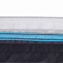 Opbevaringspose med opbevaring Sort og Blå 140 x 43 cm oxford