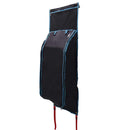 Opbevaringspose med opbevaring Sort og Blå 140 x 43 cm oxford