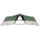 Familietelt med tag med opbevaring Grøn 833 x 585 x 216 cm taft