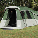 Familietelt med tag med opbevaring Grøn 762 x 655 x 218 cm taft