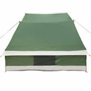 Camping telt med tag Grøn 282 x 225 x 154 cm taft
