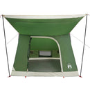 Camping telt med tag Grøn 282 x 225 x 154 cm taft