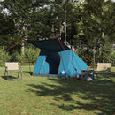Camping telt med tag med opbevaring Blå 282 x 225 x 154 cm taft