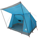 Camping telt med tag med opbevaring Blå 282 x 225 x 154 cm taft