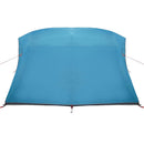 Camping telt med tag med opbevaring Blå 320 x 275 x 190 cm taft