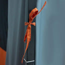 Indertelt med tag Grå og orange 520 x 520 x 190 cm taft