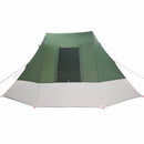 Camping telt med tag Grøn 482 x 360 x 227 cm taft
