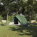 Camping telt med tag Grøn 275 x 230 x 140 cm taft