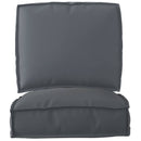 Palle Pudesæt Oxford stof Antracit 50 x 50 x 12 cm