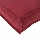 Palle Pudesæt Oxford stof Gråbrun 80 x 80 x 52 cm