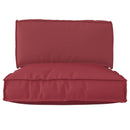 Palle Pudesæt Oxford stof Gråbrun 80 x 80 x 52 cm