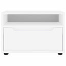 tV-bord VISNES 60x40x38 cm konstrueret træ hvid