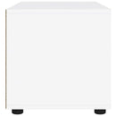 tV-bord VISNES 60x40x38 cm konstrueret træ hvid