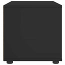 tV-bord VISNES 60x40x38 cm konstrueret træ sort