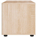 tV-bord VISNES 100x40x38 cm konstrueret træ sonoma-eg