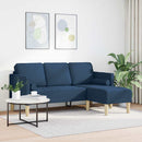 Sofa Sæt med pude Blå Polyester