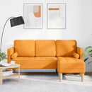 Sofa Sæt med pude Mørk Gul Polyester