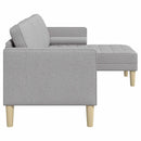 Sofa Sæt Skygrå 173 x 131 x 67 cm Polyester