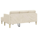 Sofa Sæt med pude Linned Polyester