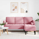 Sofa Sæt med pude Lyserød Polyester