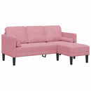 Sofa Sæt med pude Lyserød Polyester