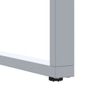 Havemøbel Bord Grå 140 x 80 x 75 cm Massivt Akacietræ