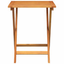 Havemøbel Bord Naturfarvet 60 x 60 x 72 cm Massivt Akacietræ