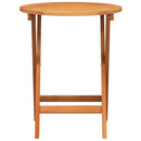 Havemøbel Bord Naturfarvet 60 x 60 x 72 cm Massivt Akacietræ