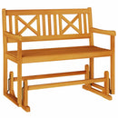 Havestol Gliderbænk Naturfarvet 110 x 59 x 97 cm