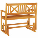Havestol Gliderbænk Naturfarvet 110 x 59 x 97 cm