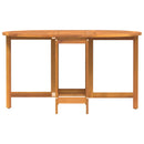 Havemøbel Bord Brun 110 x 60 x 72 cm Massivt Akacietræ