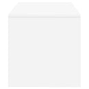 tv-bord 60x40x40 cm konstrueret træ hvid