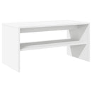 tv-bord 60x40x40 cm konstrueret træ hvid