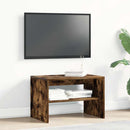 tv-bord 60x40x40 cm konstrueret træ røget egetræsfarve