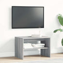tv-bord 60x40x40 cm konstrueret træ grå sonoma-eg