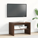 tv-bord 60x40x40 cm konstrueret træ brun egetræsfarve