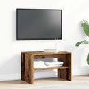 tv-bord 60x40x40 cm konstrueret træ antikt træ