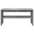 tv-bord 80x40x40 cm konstrueret træ betongrå